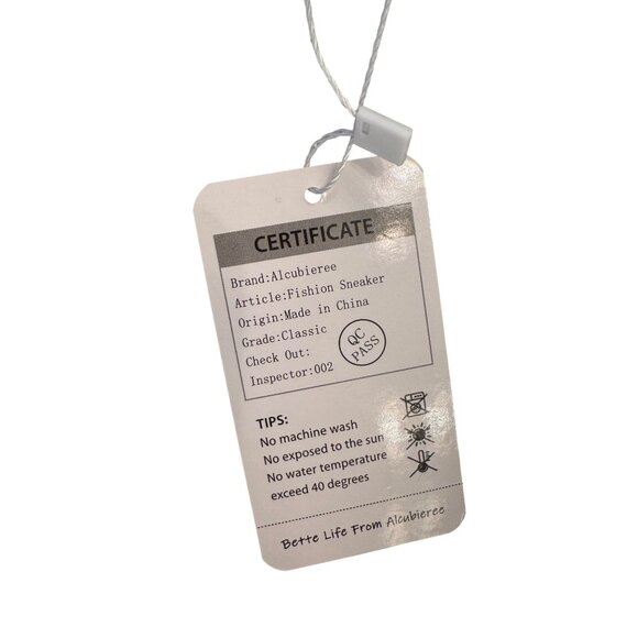 Alcubieree Sport Men's Size 8.5 EU 42 Mesh Sneaker NWB Navy Black - Picture 9 of 14